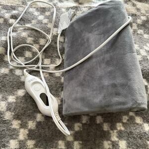 DMI Electric Heating Pad Gray‎ Moist/Dry Heat Therapy with Controller